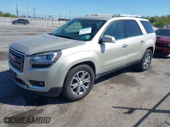 2014 GMC Acadia SLT z VIN 1GKKRRKD9EJ227860, wystawiony jako IAAI lot #41868843 z przebiegiem 67 395 mil mil oraz . Historia ofert i sprzedaży dostępna na DreamBid. Obrazek 14.