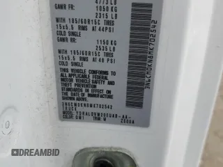 2021 Nissan NV200 S z VIN 3N6CM0KN8MK702542, wystawiony jako Copart lot #49109015 z przebiegiem 286 890 mil mil oraz Czysty tytuł • Clean title. Historia ofert i sprzedaży dostępna na DreamBid. Obrazek 13.