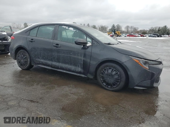 2020 Toyota Corolla LE with VIN 5YFEPRAE7LP104608, listed as a Copart auction lot 86371734 with Not Provided miles and Salvage Title. Bid and sale history available at DreamBid. Image 4.