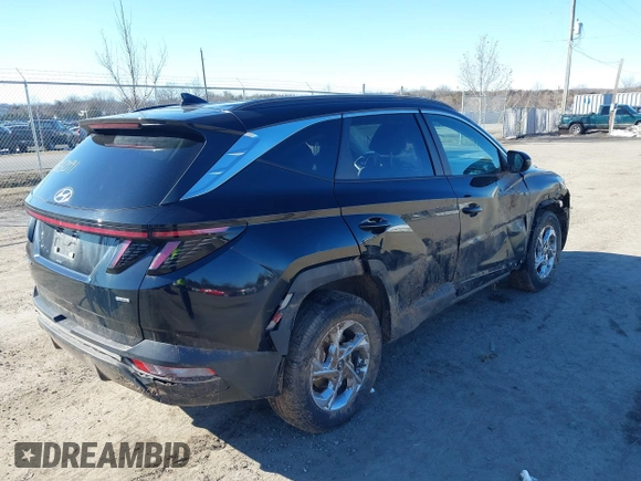 2023 Hyundai Tucson SEL with VIN 5NMJBCAE0PH275940, listed as a IAAI auction lot 41555091 with 60,171 mi miles and . Bid and sale history available at DreamBid. Image 4.