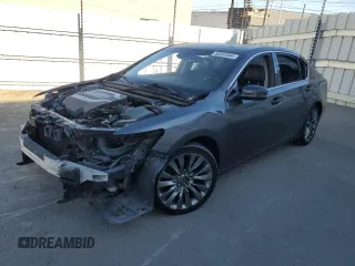 2016 Acura RLX Tech Pkg with VIN JH4KC1F57GC000996, listed as a Copart auction lot 83391544 with 97,707 mi miles and Salvage Title. Bid and sale history available at carsss.com. Image 1.