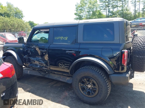 2023 Ford Bronco с VIN 1FMEE5DP6PLB86854, выставлен на аукционе IAAI как лот 42498438 с пробегом 9 225 миль миль и . История ставок и продаж доступна на DreamBid. Изображение 14.