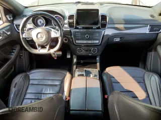 2016 Mercedes-Benz GLE 63 S AMG with VIN 4JGED7FBXGA047144, listed as a Copart auction lot 87331464 with 133,611 mi miles and Salvage title. Bid and sale history available at DreamBid. Image 8.