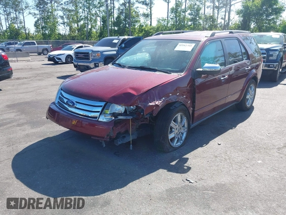 2008 Ford Taurus X Limited with VIN 1FMDK03W58GA14096, listed as a IAAI auction lot 42162760 with 122,347 mi miles and . Bid and sale history available at DreamBid. Image 2.
