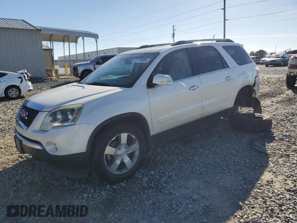 2011 GMC Acadia SLT1 with VIN 1GKKRRED6BJ331178, listed as a Copart auction lot 47738085 with 181,690 mi miles and Salvage Title. Bid and sale history available at carsss.com. Image 1.