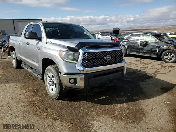 2018 Toyota Tundra 4WD SR with VIN 5TFUY5F17JX714885, listed as a Copart auction lot 48469155 with 183,665 mi miles and Salvage Title. Bid and sale history available at carsss.com. Image 13.