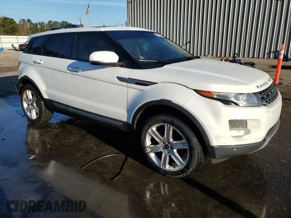 2012 Land Rover Range Rover Evoque Pure Plus with VIN SALVP2BG2CH627241, listed as a Copart auction lot 87898375 with 0 mi miles and Salvage Title. Bid and sale history available at carsss.com. Image 4.