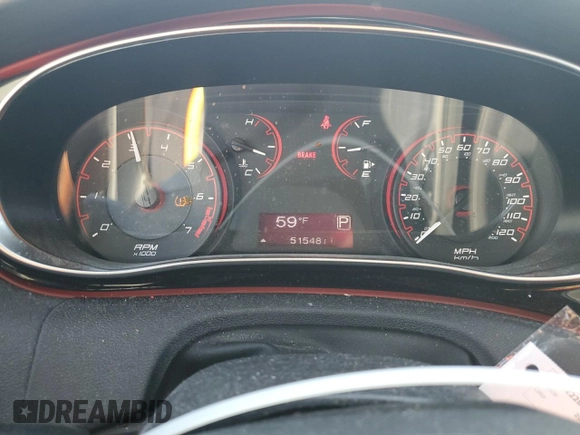 2014 Dodge Dart SXT with VIN 1C3CDFBB2ED870873, listed as a Copart auction lot 44577745 with 51,548 mi miles and Salvage Title. Bid and sale history available at DreamBid. Image 9.