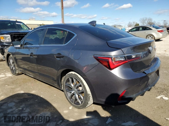2019 Acura ILX w/Premium Pkg with VIN 19UDE2F70KA001151, listed as a Copart auction lot 48176315 with 68,024 mi miles and Salvage Title. Bid and sale history available at carsss.com. Image 2.