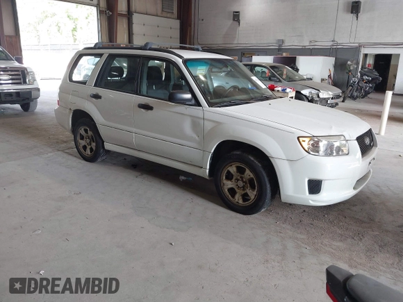 2007 Subaru Forester X with VIN JF1SG63637H736844, listed as a IAAI auction lot 40371482 with 166,328 mi miles. Bid and sale history available at carsss.com. Image 1.