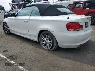 2008 BMW 1 Series 128i with VIN WBAUN13558VH80138, listed as a Copart auction lot 72604234 with 153,055 mi miles and Salvage Title. Bid and sale history available at carsss.com. Image 2.