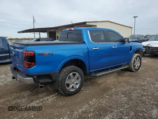 2024 Ford Ranger LARIAT with VIN 1FTER4KH6RLE32643, listed as a Copart auction lot 83477374 with 2,191 mi miles and Salvage Title. Bid and sale history available at carsss.com. Image 3.