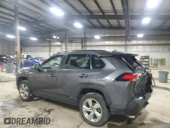 2021 Toyota RAV4 Hybrid LE with VIN 4T3B6RFV8MU009416, listed as a Copart auction lot 45218725 with 132,840 mi miles and Salvage Title. Bid and sale history available at carsss.com. Image 2.