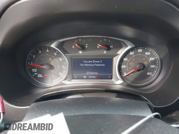2021 GMC Terrain SLT with VIN 3GKALPEV2ML392243, listed as a IAAI auction lot 41337368 with 20,900 mi miles and . Bid and sale history available at DreamBid. Image 7.