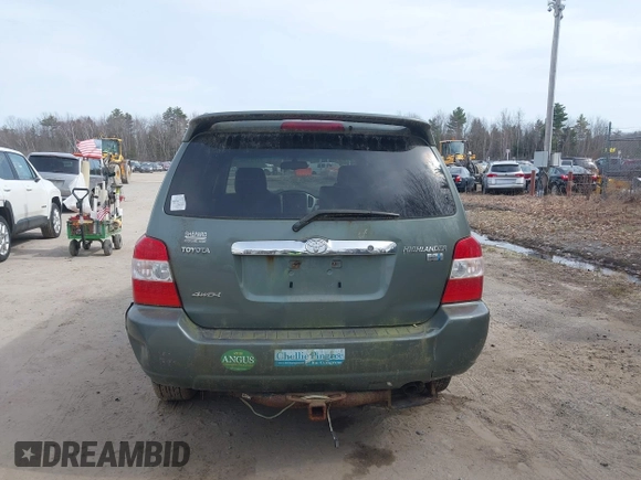 2007 Toyota Highlander Hybrid w/3rd Row with VIN JTEEW21A470047450, listed as a IAAI auction lot 42070268 with 1 mi miles. Bid and sale history available at carsss.com. Image 15.