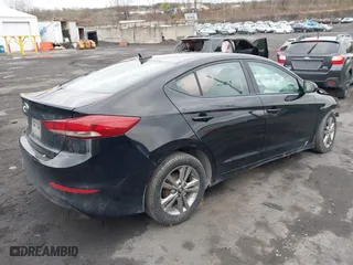 2017 Hyundai Elantra SE with VIN KMHD84LF1HU206221, listed as a IAAI auction lot 42048576 with 1 mi miles. Bid and sale history available at carsss.com. Image 4.