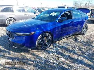 2024 Honda Accord Sport с VIN 1HGCY2F55RA073118, выставлен на аукционе IAAI как лот 41665233 с пробегом 1 069 миль миль и . История ставок и продаж доступна на DreamBid. Изображение 19.
