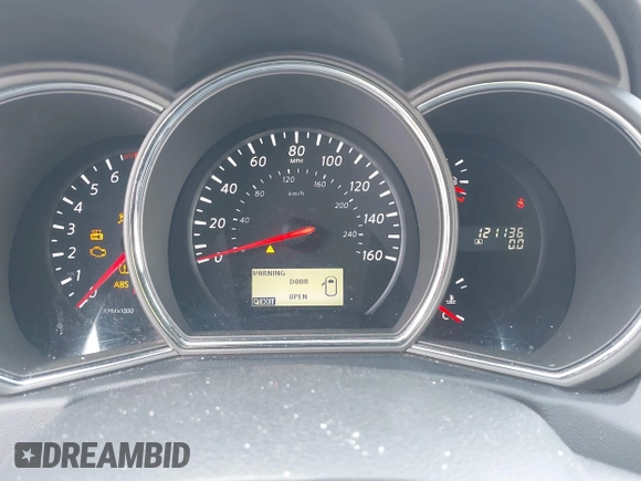 2013 Nissan Murano SV with VIN JN8AZ1MW0DW303673, listed as a IAAI auction lot 41645516 with 121,136 mi miles. Bid and sale history available at carsss.com. Image 7.