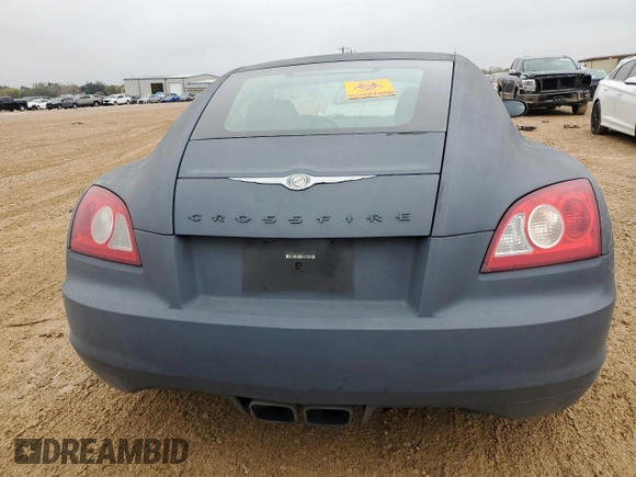 2005 Chrysler Crossfire z VIN 1C3AN59L75X033290, wystawiony jako Copart lot #83530624 z przebiegiem Nie podano mil oraz Czysty tytuł • Clean title. Historia ofert i sprzedaży dostępna na DreamBid. Obrazek 6.