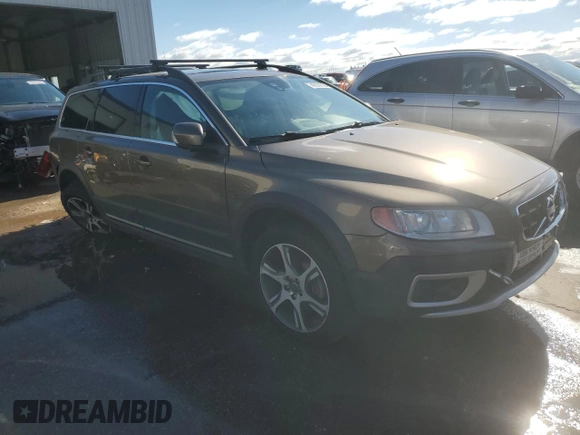 2013 Volvo XC70 T6 with VIN YV4902BZ1D1151232, listed as a Copart auction lot 48336725 with 109,727 mi miles and Salvage Title. Bid and sale history available at DreamBid. Image 4.