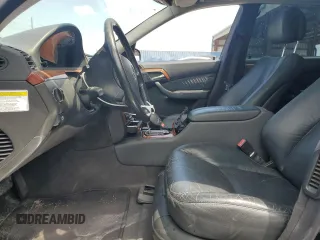 2006 Mercedes-Benz S 430 with VIN WDBNG70J56A473445, listed as a Copart auction lot 57299425 with 145,553 mi miles and Salvage title. Bid and sale history available at DreamBid. Image 7.
