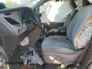 2017 Toyota Sienna LE with VIN 5TDJZ3DC9HS148575, listed as a Copart auction lot 53228805 with Not provided miles and Salvage title. Bid and sale history available at DreamBid. Image 7.
