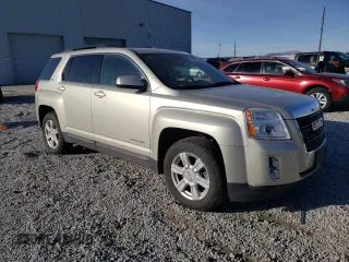 2015 GMC Terrain SLT with VIN 2GKFLXEK9F6437276, listed as a Copart auction lot 46096565 with 97,156 mi miles and Salvage Title. Bid and sale history available at DreamBid. Image 4.
