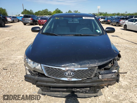 2011 Kia Forte LX with VIN KNAFT4A27B5890346, listed as a Copart auction lot 56483684 with 92,807 mi miles and Salvage Title. Bid and sale history available at carsss.com. Image 5.