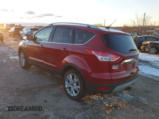 2015 Ford Escape Titanium with VIN 1FMCU9J99FUB34831, listed as a IAAI auction lot 41278305 with 59,658 mi miles and . Bid and sale history available at DreamBid. Image 3.