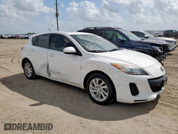 2012 Mazda 3 i Grand Touring with VIN JM1BL1M74C1580400, listed as a Copart auction lot 61553275 with 100,703 mi miles and Clean title. Bid and sale history available at DreamBid. Image 5.