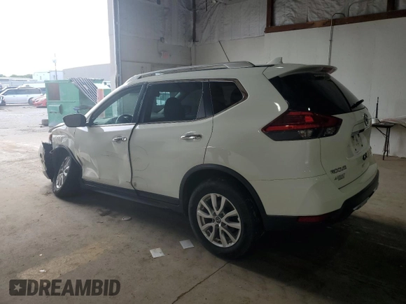 2017 Nissan Rogue S with VIN KNMAT2MV6HP502835, listed as a Copart auction lot 60999025 with 104,832 mi miles and Salvage title. Bid and sale history available at DreamBid. Image 2.