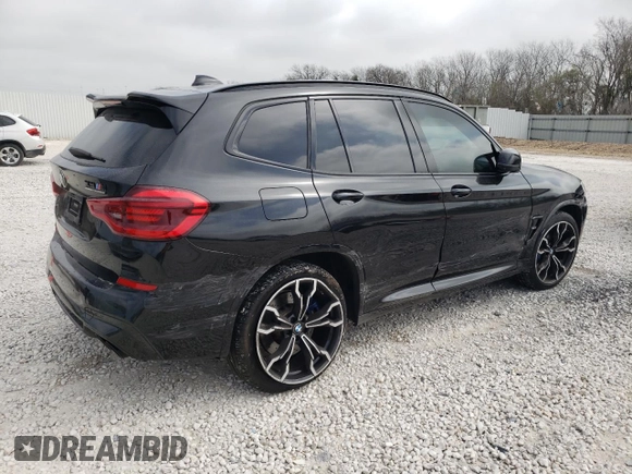 2020 BMW X3 M Competition with VIN 5YMTS0C00L9B84014, listed as a Copart auction lot 45115844 with 45,311 mi miles. Bid and sale history available at carsss.com. Image 3.
