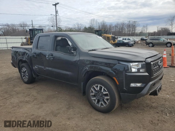 2022 Nissan Frontier SV with VIN 1N6ED1EKXNN688414, listed as a Copart auction lot 48594735 with 47,123 mi miles and Salvage title. Bid and sale history available at DreamBid. Image 4.