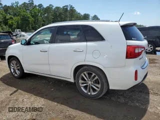 2015 Kia Sorento SX с VIN 5XYKW4A75FG632960, выставлен на аукционе Copart как лот 58350165 с пробегом 190 977 миль миль и Чистый • Clean title. История ставок и продаж доступна на DreamBid. Изображение 2.