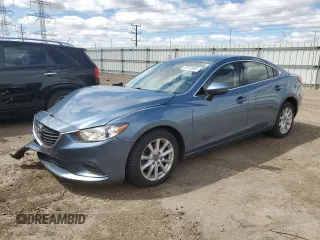 2015 Mazda 6 i Sport with VIN JM1GJ1U64F1163382, listed as a Copart auction lot 53110995 with 90,326 mi miles and Salvage Title. Bid and sale history available at DreamBid. Image 1.