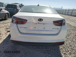 2016 Kia Optima EX with VIN KNAGN4AD8G5094051, listed as a Copart auction lot 55632425 with Not Provided miles and Salvage Title. Bid and sale history available at carsss.com. Image 6.