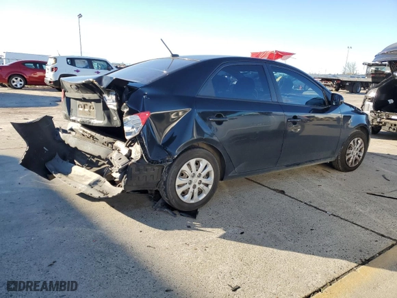 2013 Kia Forte EX with VIN KNAFU4A25D5736640, listed as a Copart auction lot 44436405 with NaN miles and Salvage Title. Bid and sale history available at carsss.com. Image 3.
