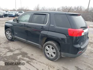 2014 GMC Terrain SLE with VIN 2GKALMEK2E6183546, listed as a IAAI auction lot 41532512 with Not Provided miles. Bid and sale history available at carsss.com. Image 3.