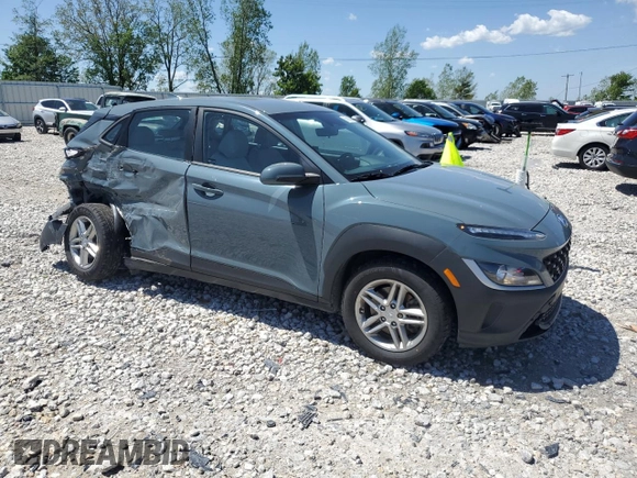 2022 Hyundai Kona SE z VIN KM8K2CAB7NU846383, wystawiony jako Copart lot #57091525 z przebiegiem 39 959 mil mil oraz Nie do naprawy • Non repairable. Historia ofert i sprzedaży dostępna na DreamBid. Obrazek 4.