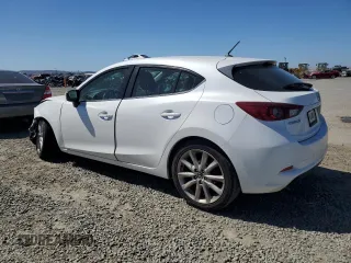 2017 Mazda 3 Touring with VIN 3MZBN1L70HM153198, listed as a Copart auction lot 49780055 with Not Provided miles and Salvage Title. Bid and sale history available at carsss.com. Image 2.