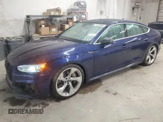 2019 Audi RS 5 Sportback z VIN WUABWCF54KA900346, wystawiony jako Copart lot #57398965 z przebiegiem 49 501 mil mil oraz Szkody całkowita. Historia ofert i sprzedaży dostępna na DreamBid. Obrazek 1.