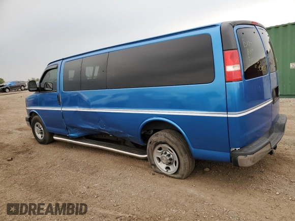 2016 Chevrolet Express Passenger LT with VIN 1GAZGPFG5G1170724, listed as a Copart auction lot 58849765 with Not provided miles and Salvage title. Bid and sale history available at DreamBid. Image 2.