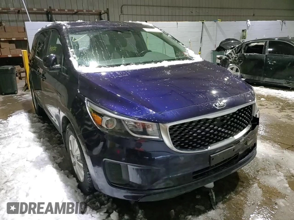 2018 Kia Sedona LX with VIN KNDMB5C12J6364139, listed as a Copart auction lot 44716045 with 72,352 mi miles and Salvage Title. Bid and sale history available at carsss.com. Image 12.