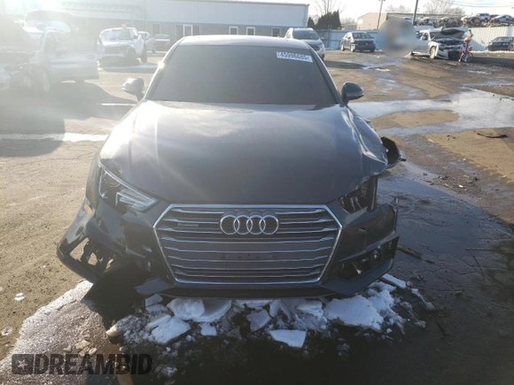 2018 Audi A4 Premium with VIN WAUDNAF43JA161339, listed as a Copart auction lot 45996685 with 92,313 mi miles and Salvage Title. Bid and sale history available at carsss.com. Image 5.