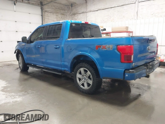 2019 Ford F-150 XL with VIN 1FTEW1E43KKE79396, listed as a IAAI auction lot 41706258 with 35,839 mi miles. Bid and sale history available at carsss.com. Image 3.