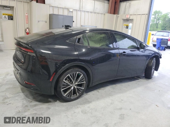 2024 Toyota Prius LE with VIN JTDACAAU4R3033906, listed as a Copart auction lot 52585675 with 589 mi miles and Salvage Title. Bid and sale history available at DreamBid. Image 3.