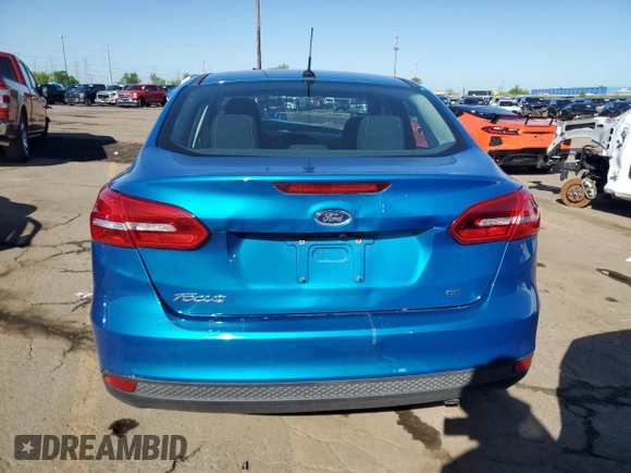 2017 Ford Focus SE with VIN 1FADP3F23HL203794, listed as a Copart auction lot 57202435 with 116,824 mi miles and Salvage title. Bid and sale history available at DreamBid. Image 6.