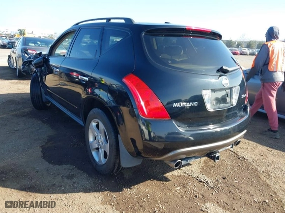 2004 Nissan Murano SE with VIN JN8AZ08W34W315904, listed as a IAAI auction lot 41548334 with 127,279 mi miles. Bid and sale history available at carsss.com. Image 3.