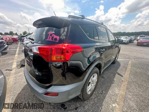 2013 Toyota RAV4 LE with VIN 2T3ZFREV2DW010111, listed as a Copart auction lot 65097295 with 263,515 mi miles and Clean title. Bid and sale history available at DreamBid. Image 4.