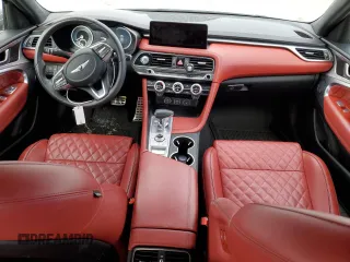 2022 Genesis G70 3.3T z VIN KMTG54TE3NU083567, wystawiony jako Copart lot #77187143 z przebiegiem 21 343 mil mil oraz Czysty tytuł • Clean title. Historia ofert i sprzedaży dostępna na DreamBid. Obrazek 8.